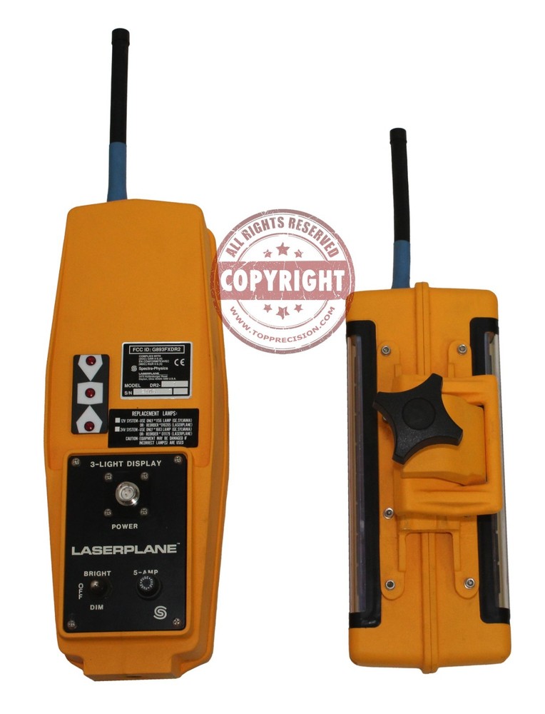 SPECTRA GRADIO RT2S,DR2 MACHINE CONTROL LASER RECEIVER IN CAB DISPLAY, TRIMBLE