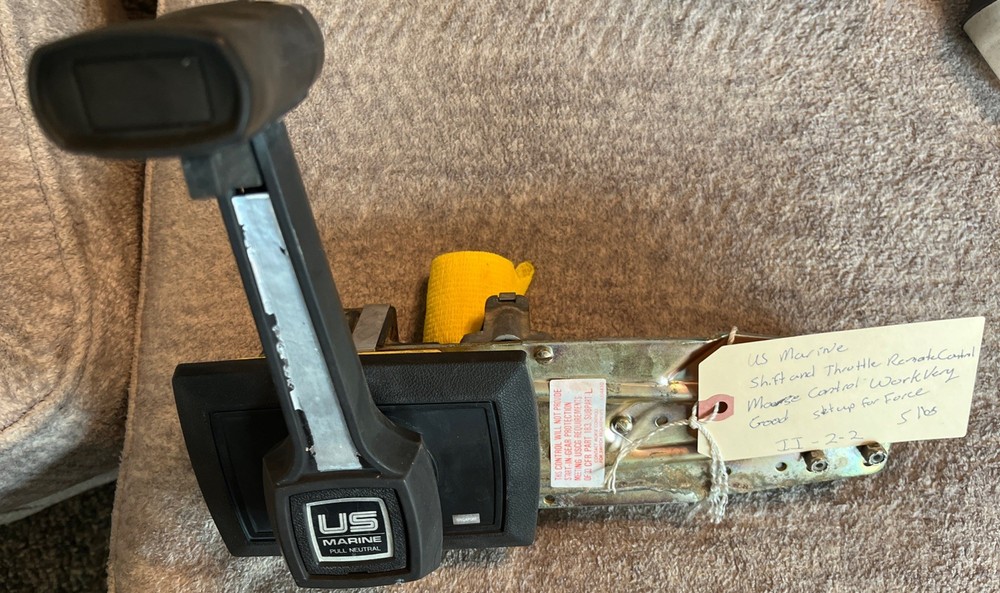 Morse Controls FORCE Shift & Throttle Control Assembly - Used