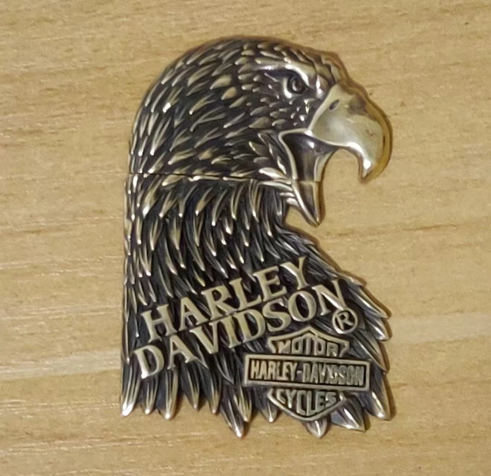 1 piece Brass eagle badge DIY sticker suitable