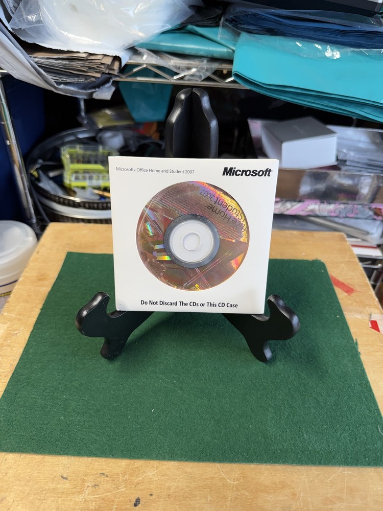 Microsoft Office Home and Student 2007 CD-ROM Software - New Other