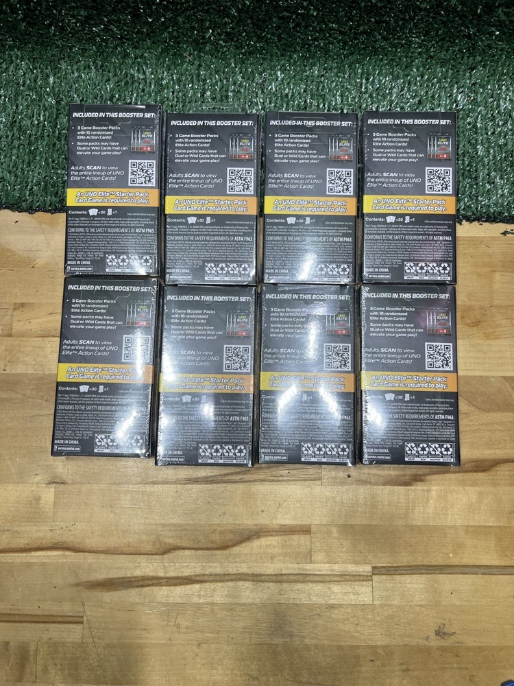 UNO Elite Formula 1 2025 Core Edition Starter Pack Lot 8 packs