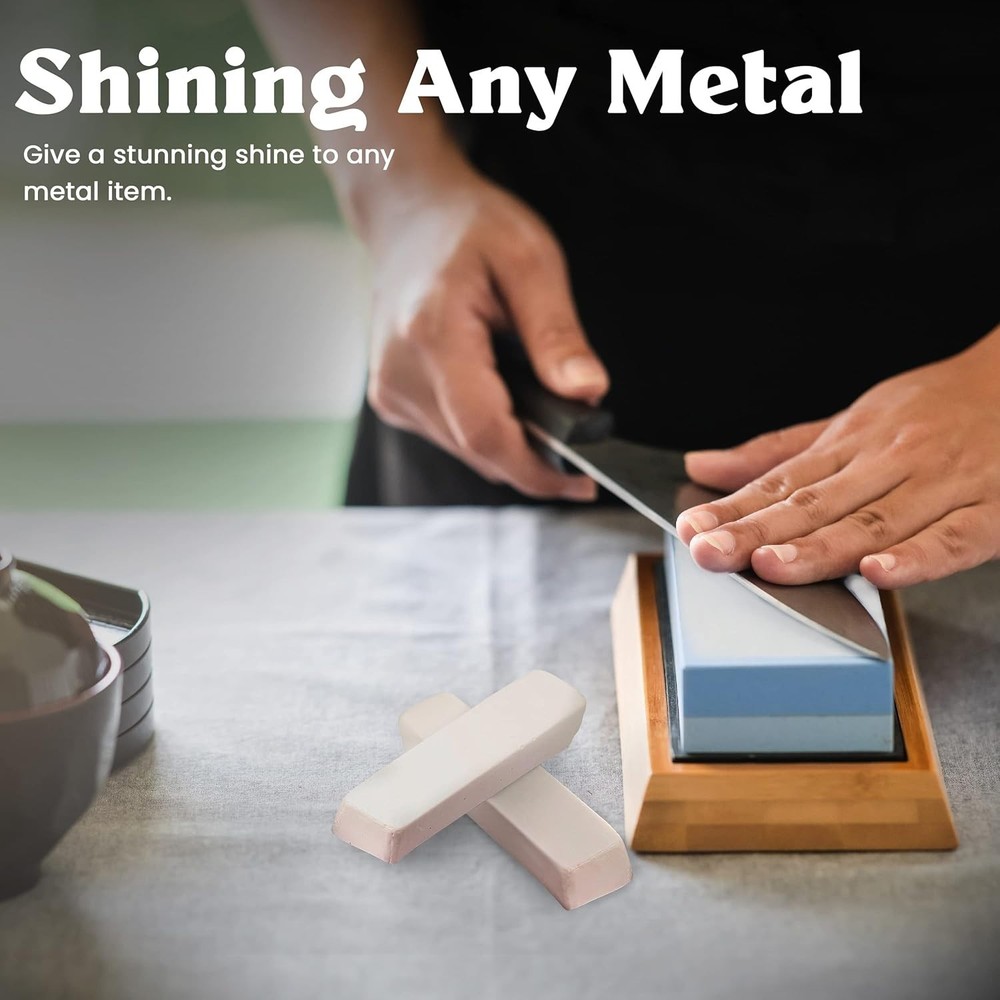 4 Piece Polishing Compound Cutting & Buffing Compound 4 Oz. Kit - Includes: Blac