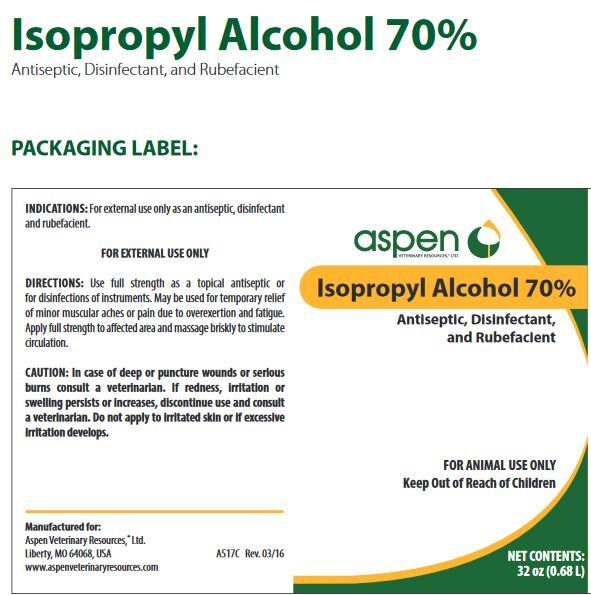 Aspen Isopropyl Alcohol 70%