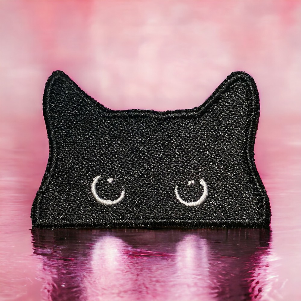Cat Peeking Multi Sizes 2.25"-8.00 Patch