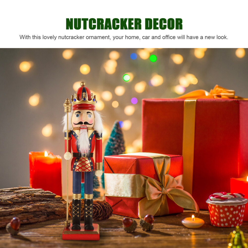 Christmas Nutcracker Figurine Decor Nutcrackers Doll Holiday Decoration