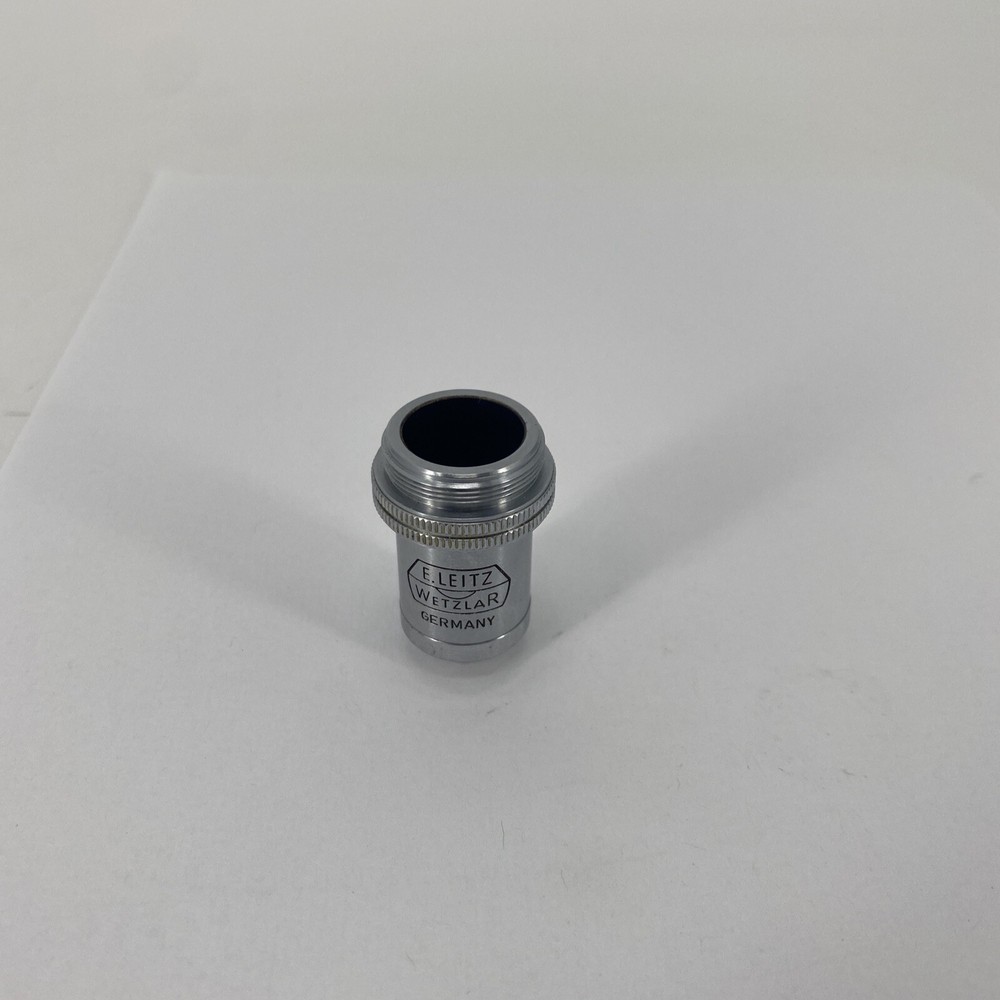 Leitz Wetzlar 170/0.17 10/0.25 Microscope Objective Lens