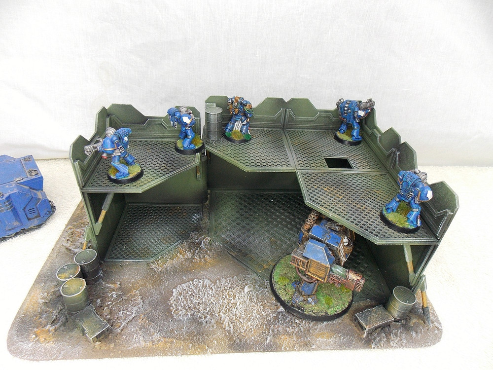 WARGAMING TERRAIN PAINTED