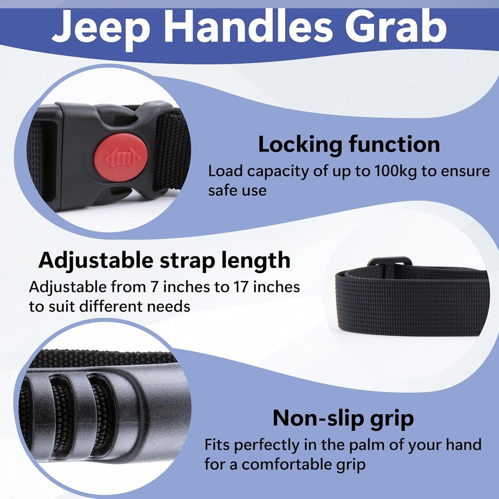 Adjustable Grab Handles, Handle Assist, Safety Handle Portable V Size: 1 Piece