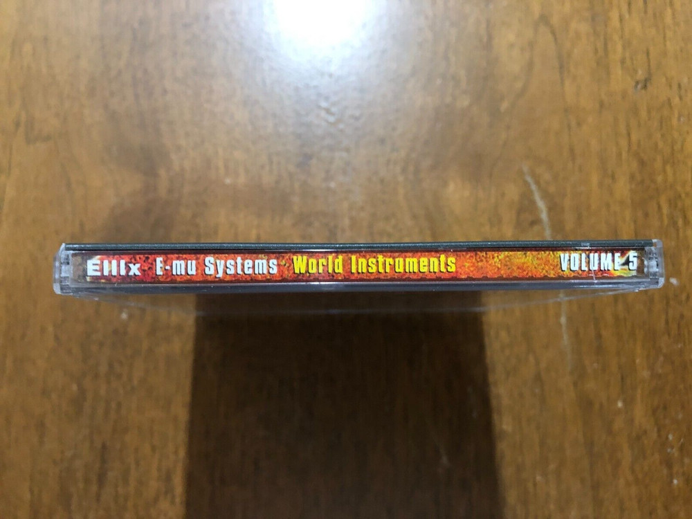 E-mu Sampler CD ROM Volume 5 World Instruments EIIIX E4 ESI Emu #1