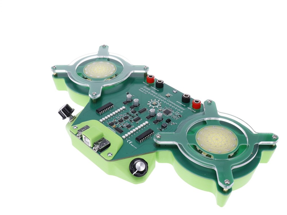 Scalar Wave Cosmic Communicator version 2.0, radionics machine