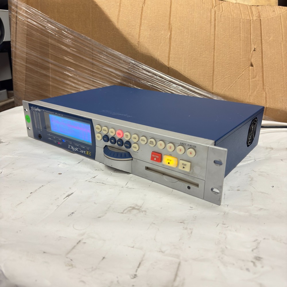360 Systems DigiCart/E E‑3000 Audio Recorder for Broadcast + RC‑320 Remote