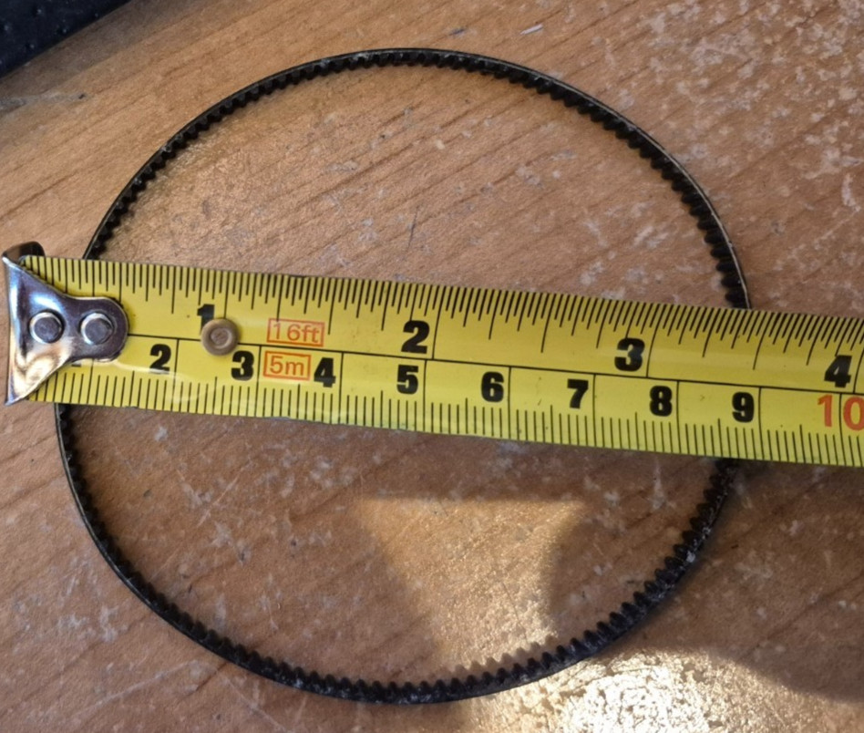 UNKNOWN DOME RADAR MOTOR V-BELT S2M-PI28-10-2 PREOWNED
