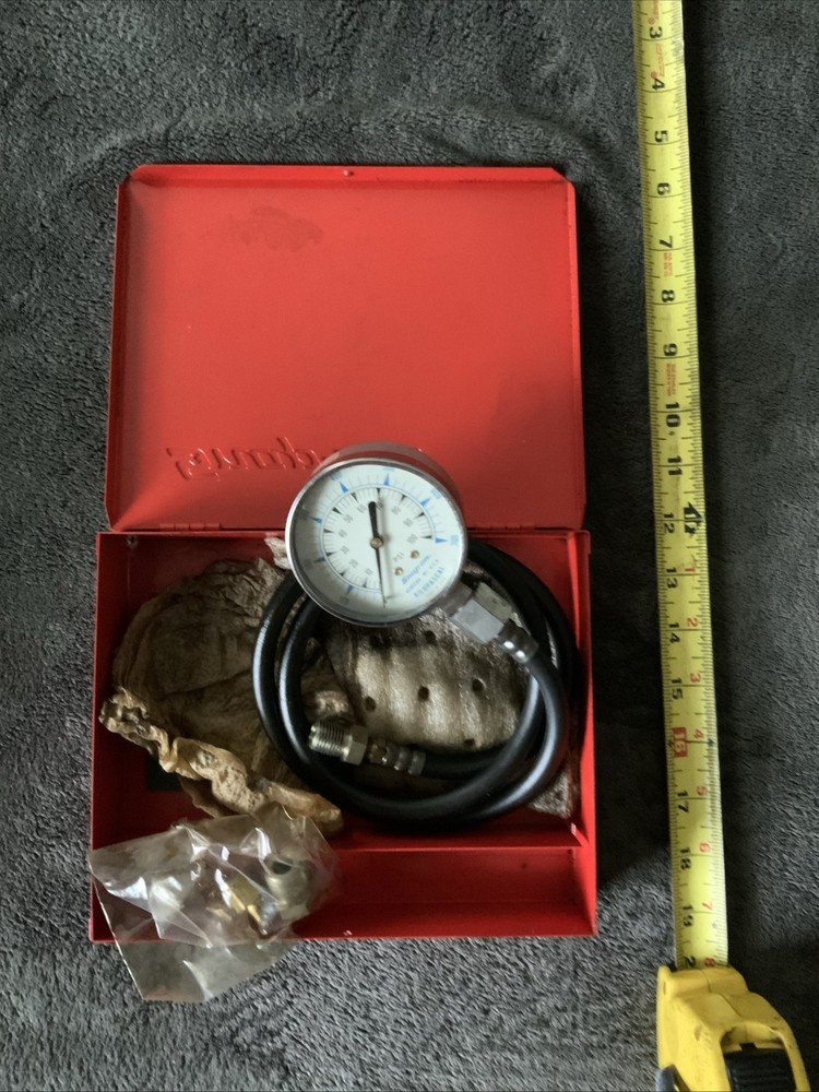 Snap On Kilopascal Compression Tester In Metal Case..,.see Pics…