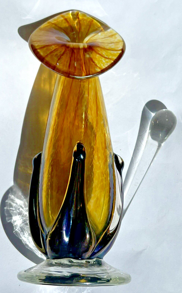 Ron Mynatt 2008 Iridescent Lily Perfume Bottle