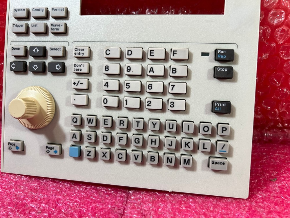 Agilent HP 1673G Logic Analyzer Button Panel