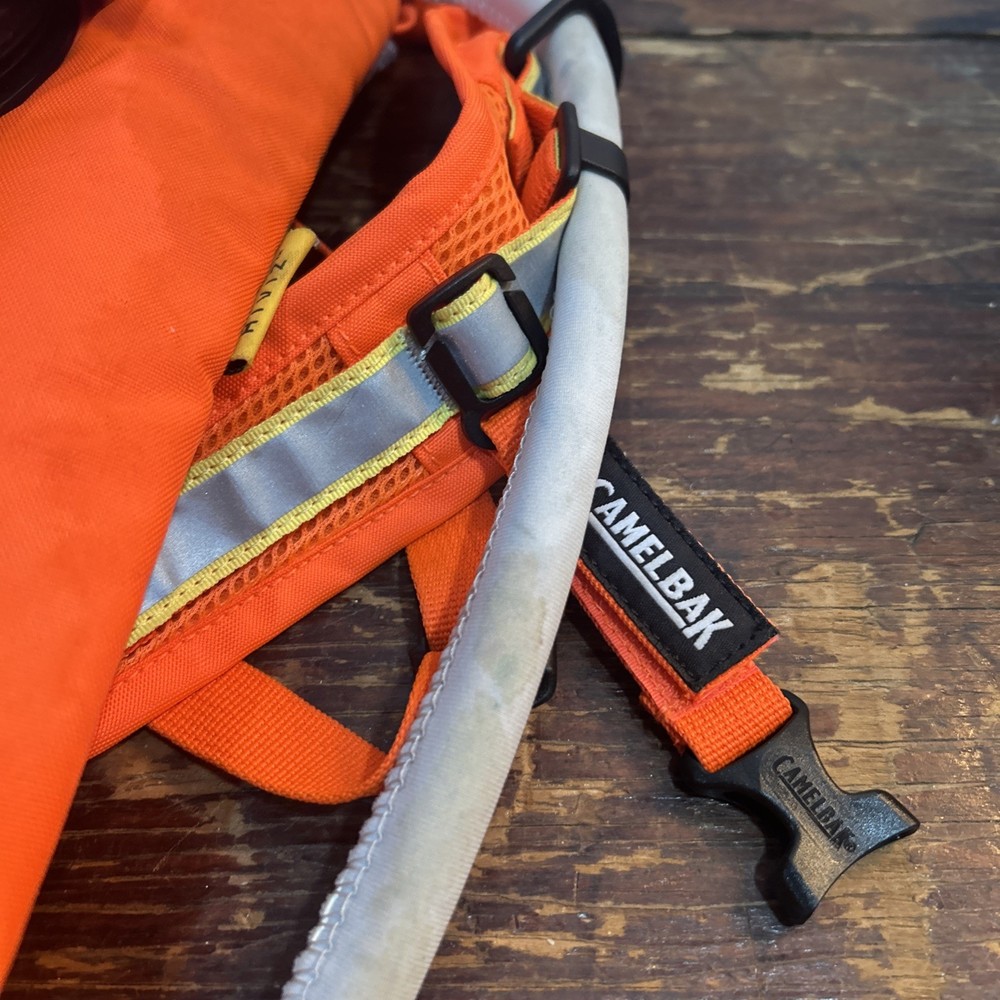 Camelbak Adult HiViz Orange Backpack Hydration Pack