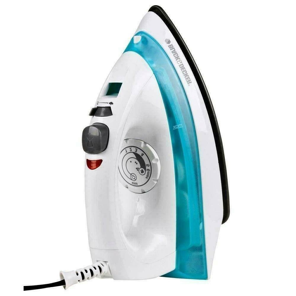Black and Decker IRBD100 Quick N' Easy Iron Nonstick Soleplate NEW