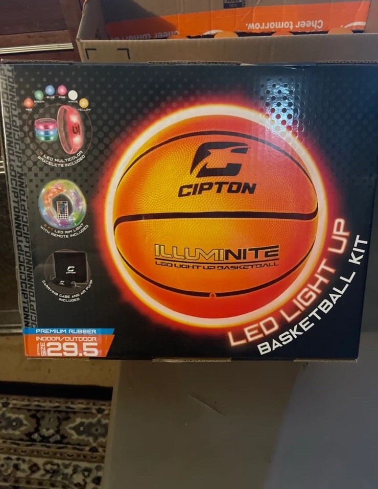Cipton LED Light Up Basketball Kit