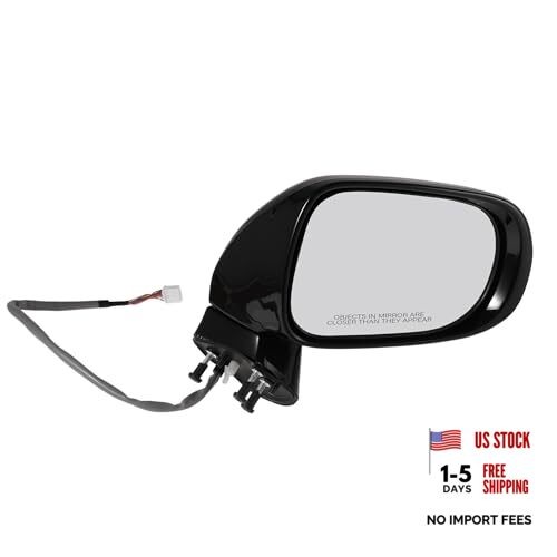 11 Pins Right Passenger Side Door Mirror Replacement for Lexus Right Side