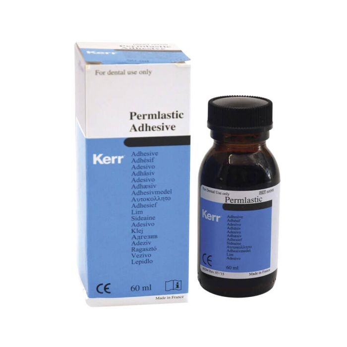 Kerr 60098 Permlastic Polysulfide Impression Material Adhesive 60mL EXP Apr 2027