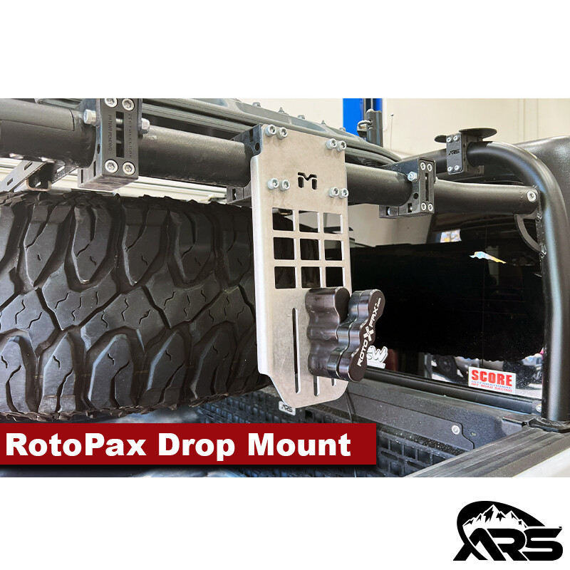 RotoPax Drop Bracket, Multi-Mount System, 2" Tube