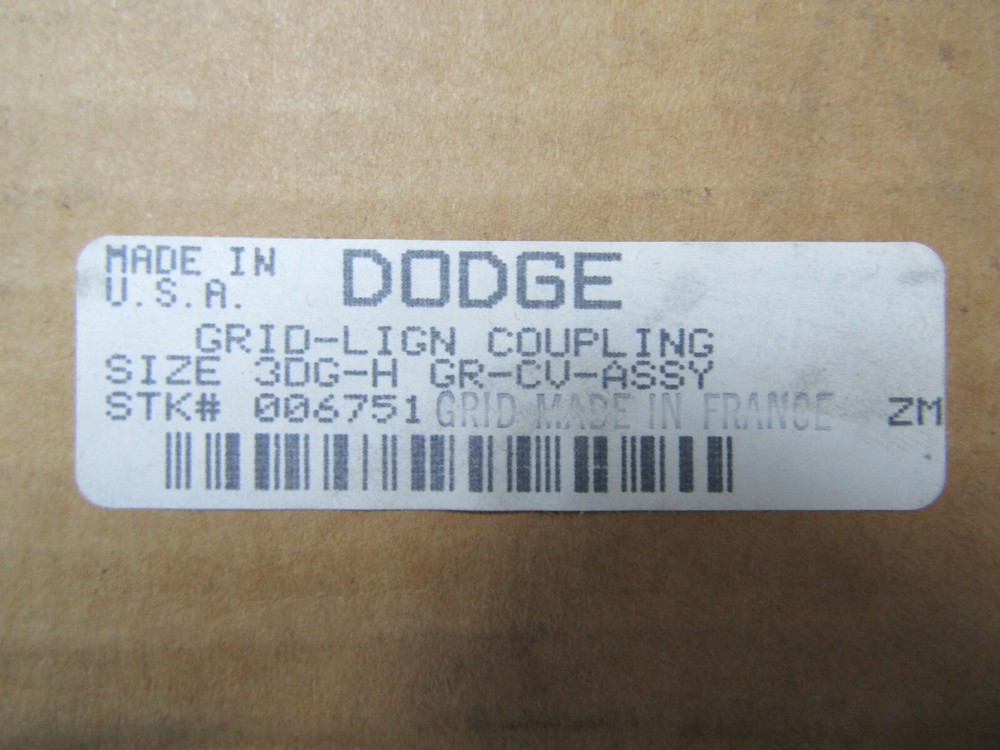 💥NEW DODGE GRID-LIGN COUPLING 3DG-H