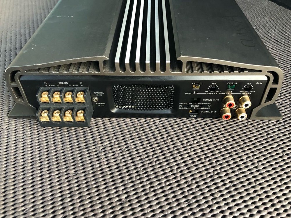 ALPINE Juba 3558 class A Power Amplifier Operation verified