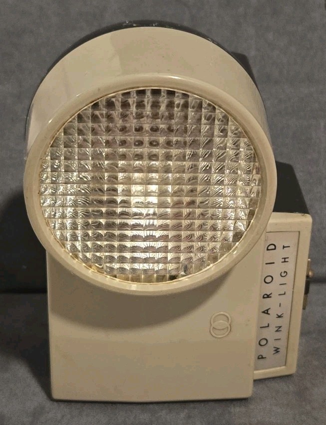 Vintage Polaroid Wink Light Model 250 Flash Land Camera Light
