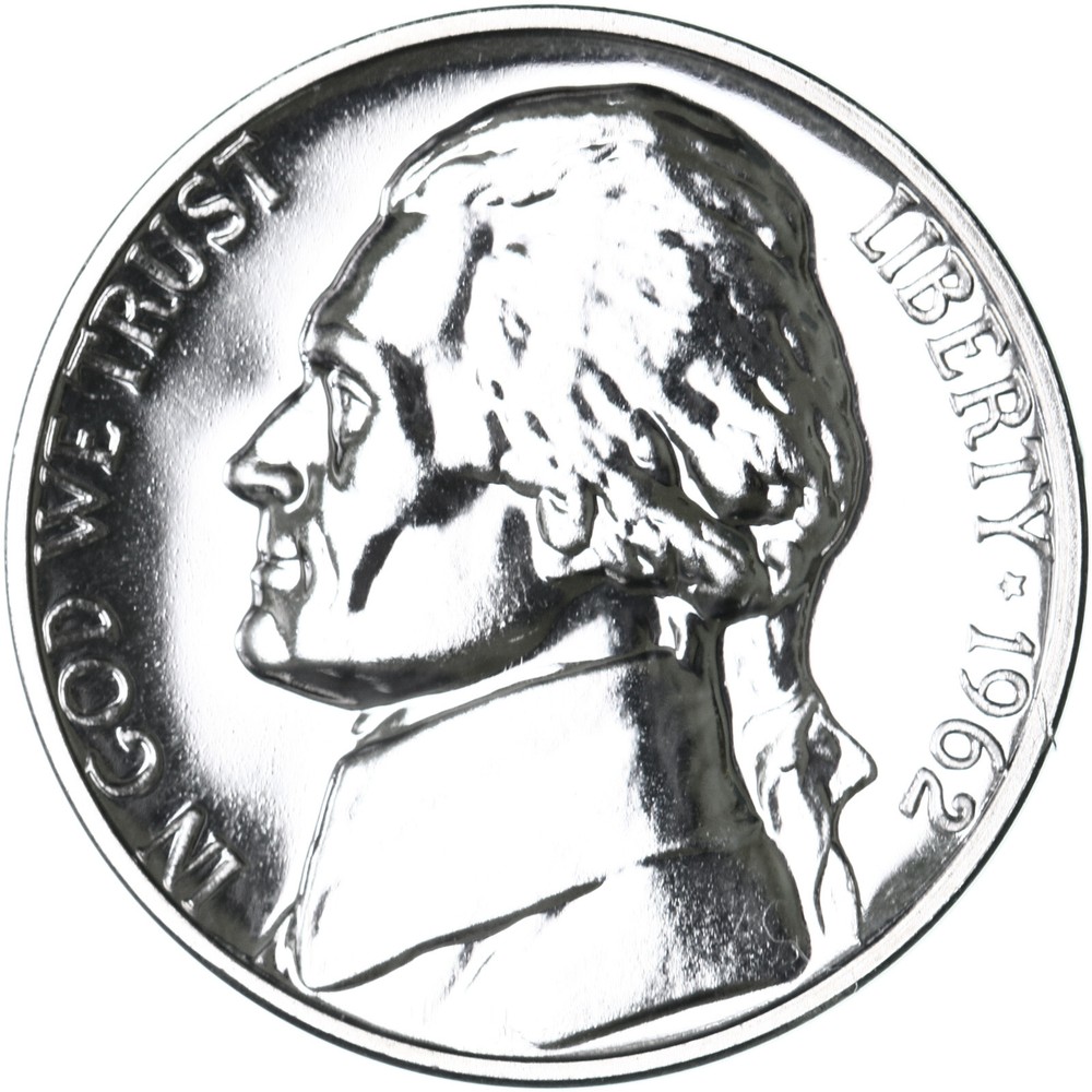 1962 (P) Jefferson Nickel Gem Proof