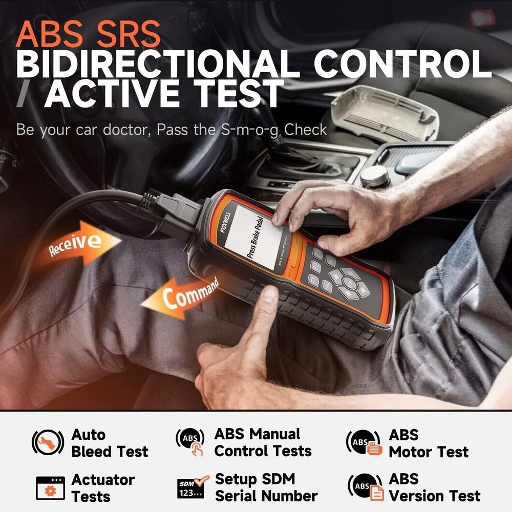 Mitsubishi Outlander Diagnostic Tool ABS Bleed SRS SAS Engine Reset Kit NT630