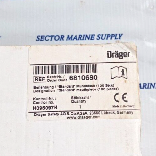 Draeger 6810690 Alcotest mouthpiece