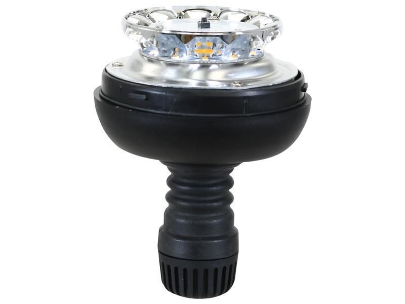 Amber LED Beacon Light 12-24V IP65 Low Profile Class 5 Flashing Light