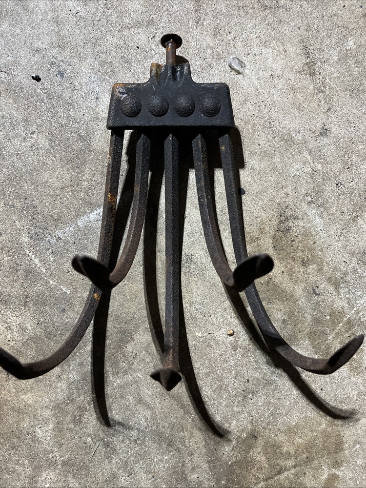 Vtg. 5 Tine Cultivator Farm Garden Tool CLAW