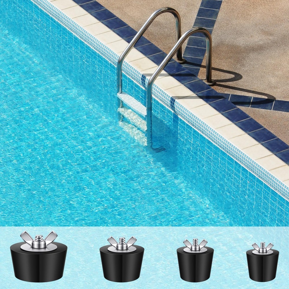 Pool Return & Skimmer Plugs, Winterizing Set for Inground/Above Ground Pools