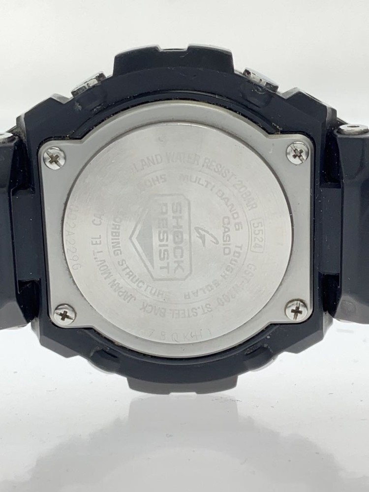 CASIO Solar Watch G SHOCK Digital Analog BLK BLK
