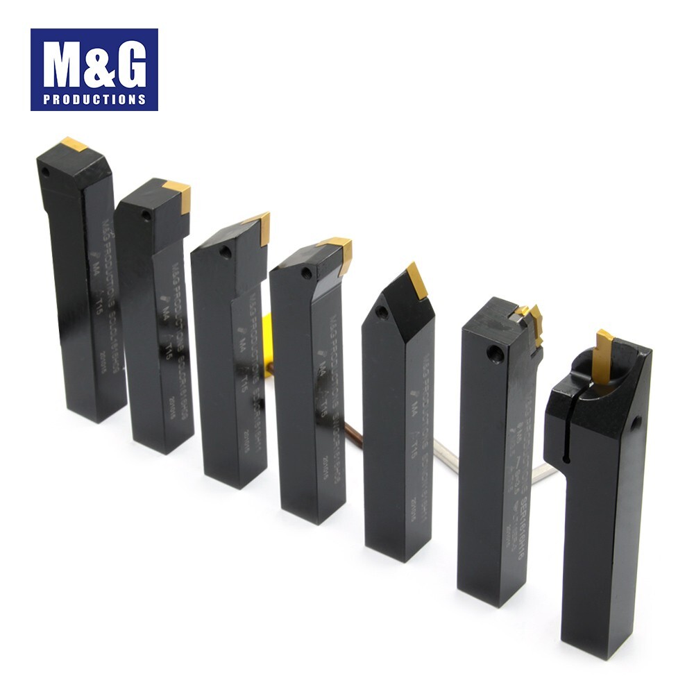 7pcs Indexable Turning Tool Set,16mm