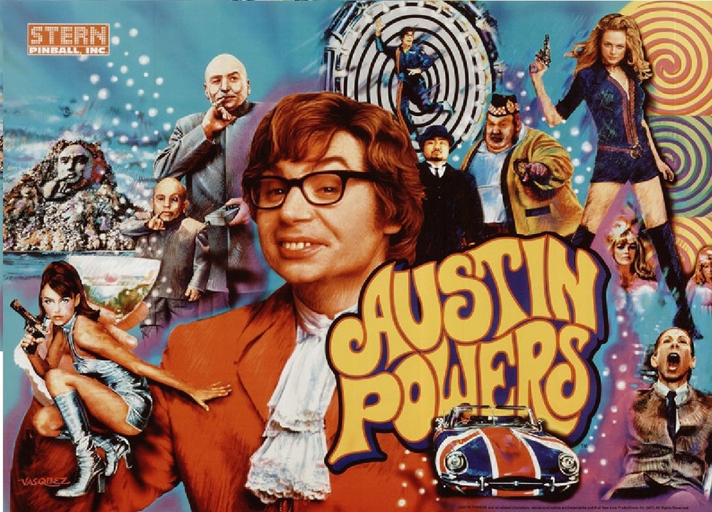 AUSTIN POWERS Complete LED Lighting Kit custom SUPER BRIGHT PINBALL LED KIT