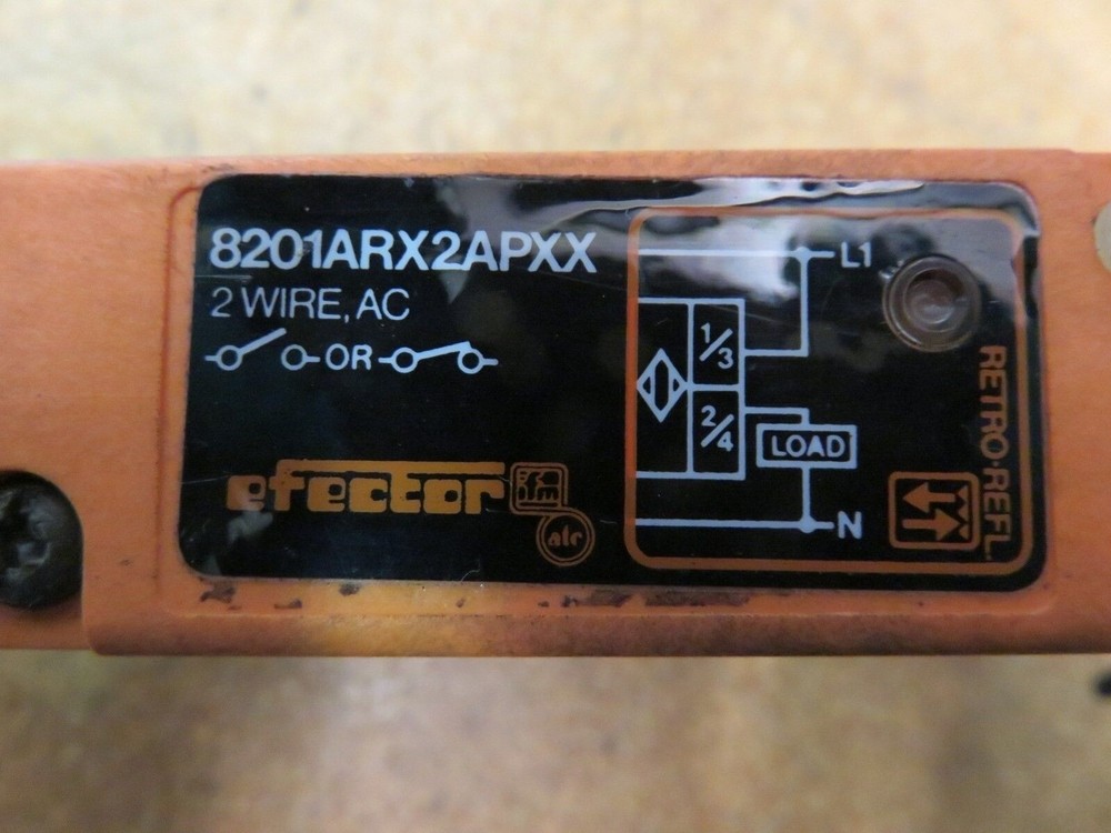 IFM 8201ARX2APXX Capacitive Position Beam Sensor