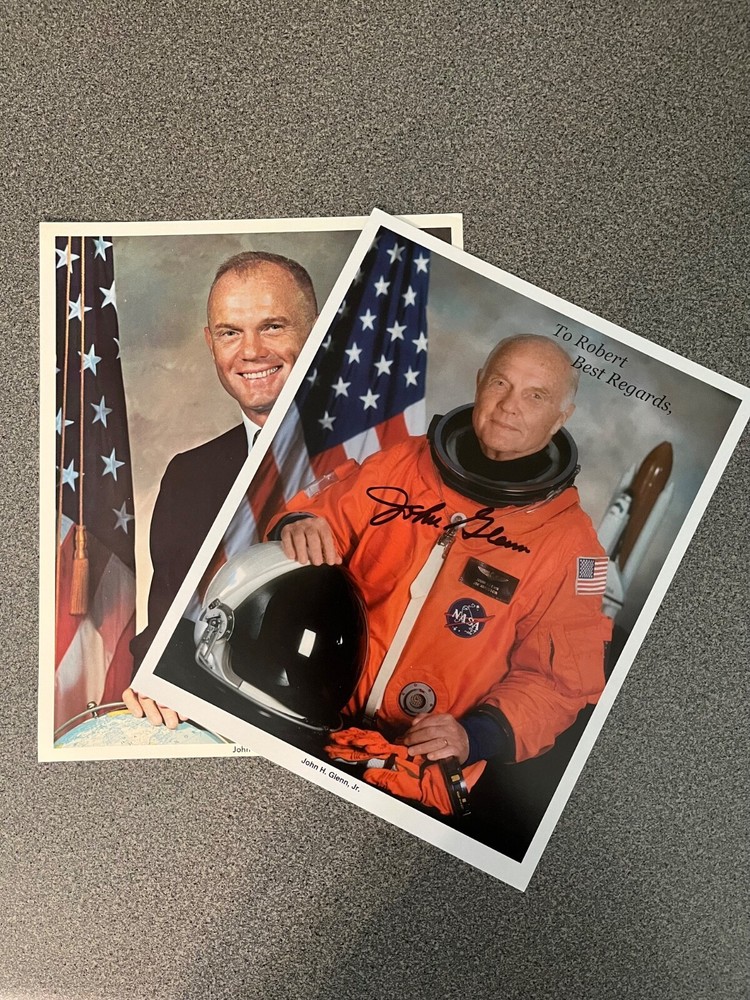 John Glenn memorabilia - Return to Flight
