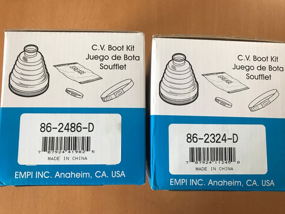 2007-2013 BMW X5  Front Inner & Outer CV Axle Boot Kit  EMPI boot kit