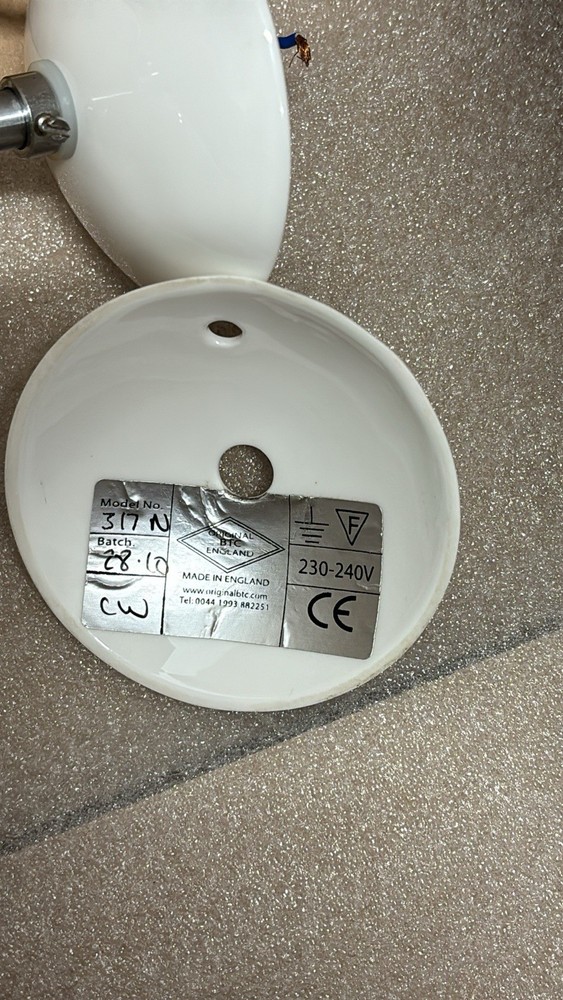 Original BTC Hector Medium Dome Wall Light