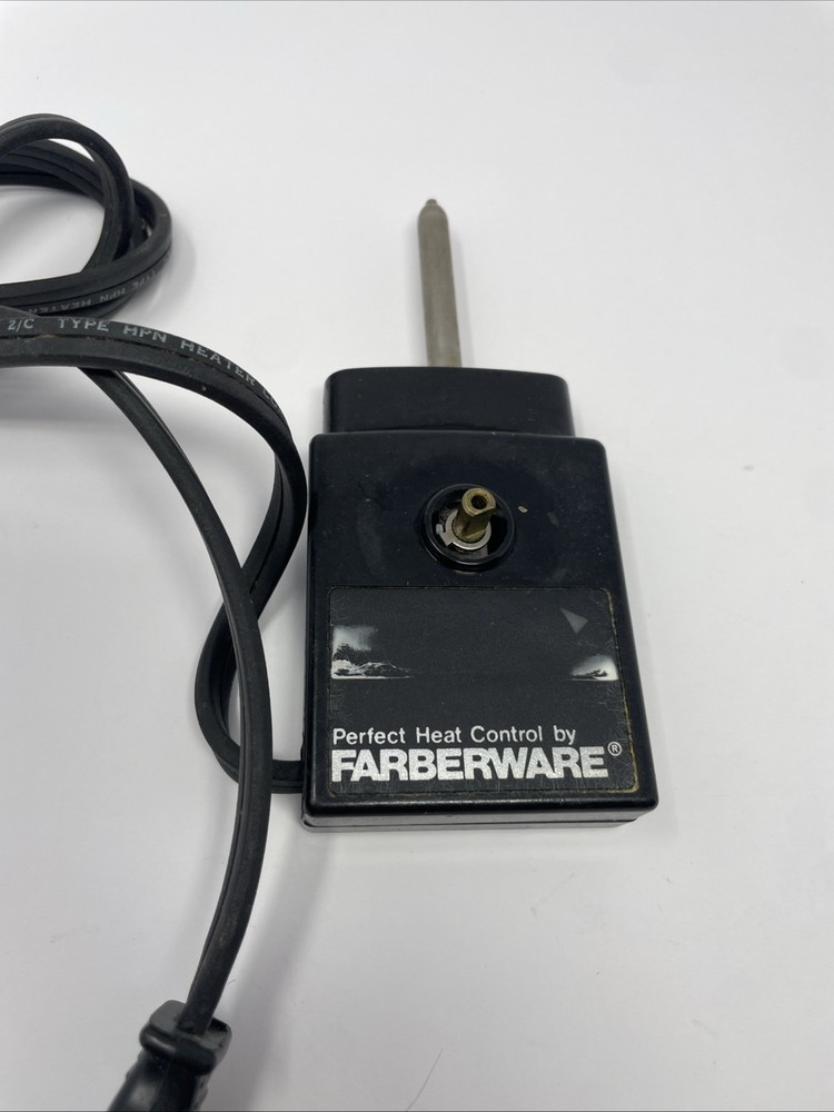 Farberware Skillet Wok Heat Temperature Controller Power Cord Model 101 OEM Work