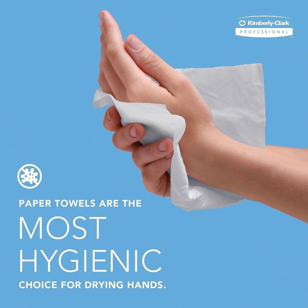 Sanitouch Hard Roll Paper Towel Dispenser Hands-Free Pull Dispensing Wall Mount