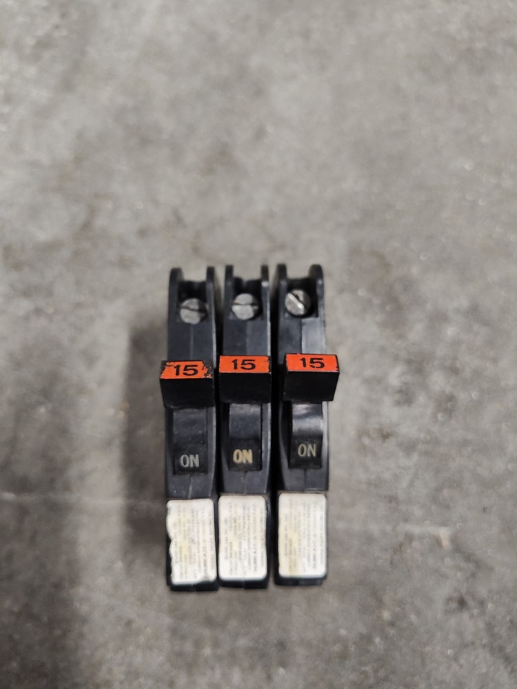 Federal Pacific FPE Circuit Breakers And Main Disconnect (Lot)