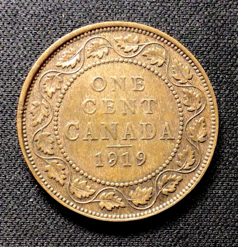 1919 Canada 1 Cent! ENN Coins