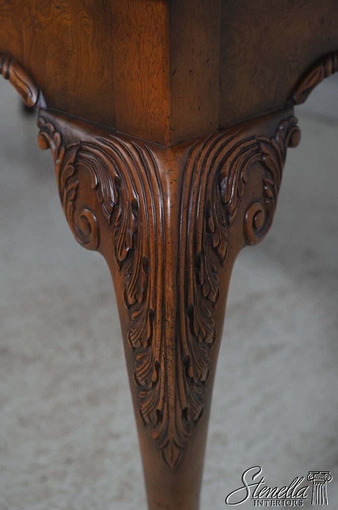 L72165: BAKER Walnut Stately Homes Dining Table