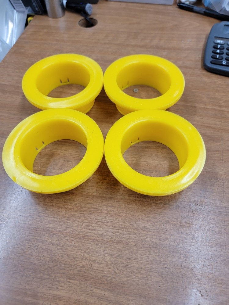 Stretch Wrap Insert Rings 3UAX2, Rotating End Caps, for 3" Core Diameter  4PK