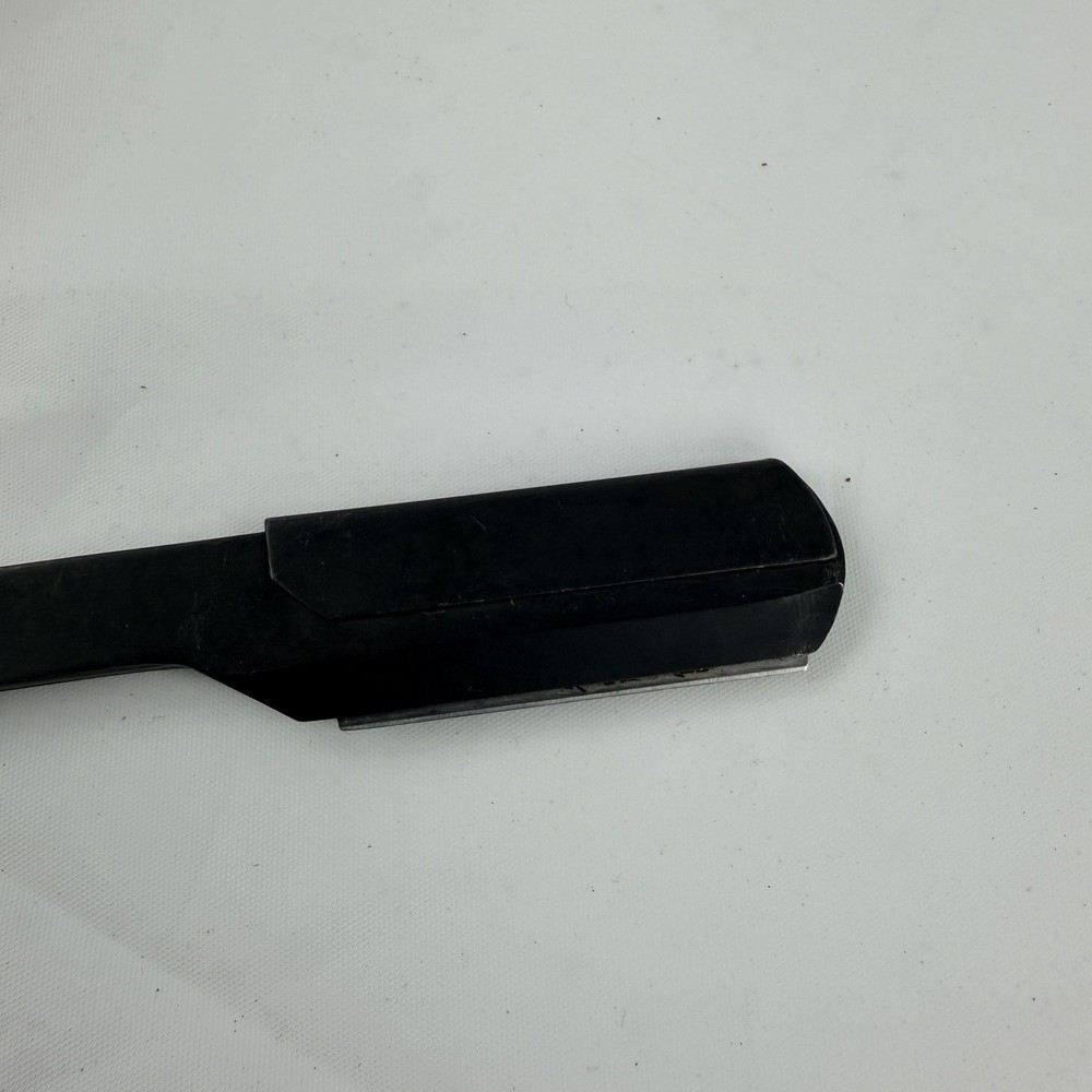 MD Black Dragon Razor Plastic Handle Straight Blade Shaving Razor