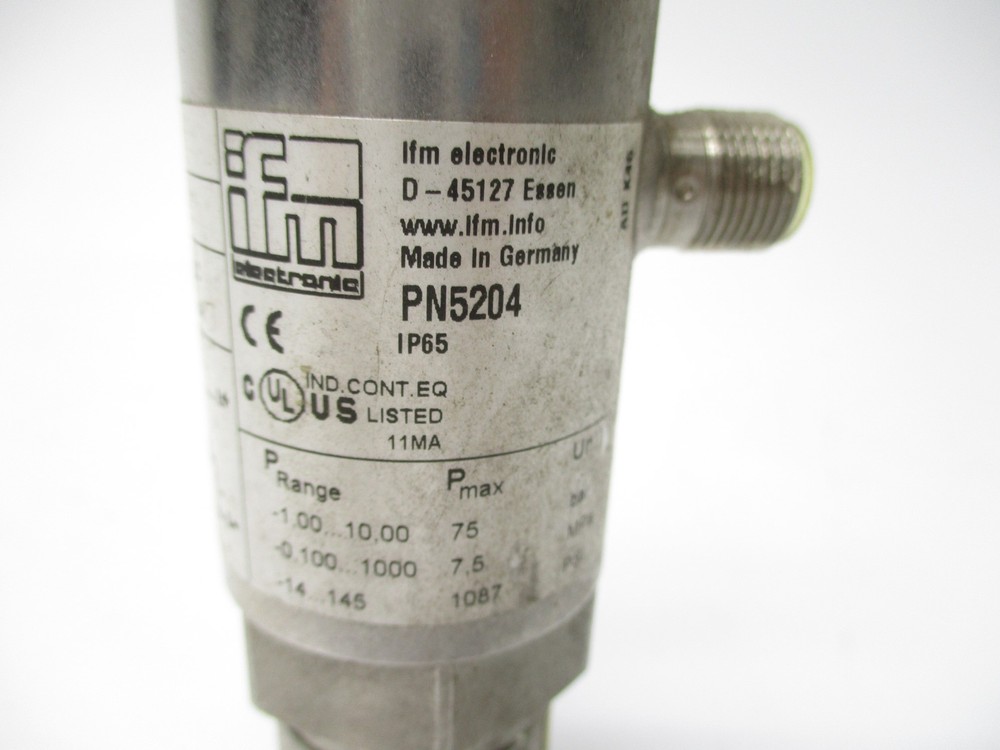 IFM EFECTOR PN5204 18-36VDC UNMP
