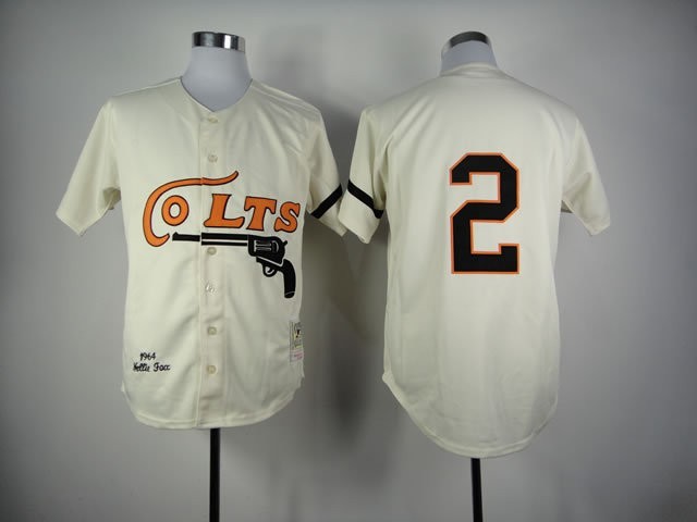 #2 Nellie Fox Jersey Retro Ivory